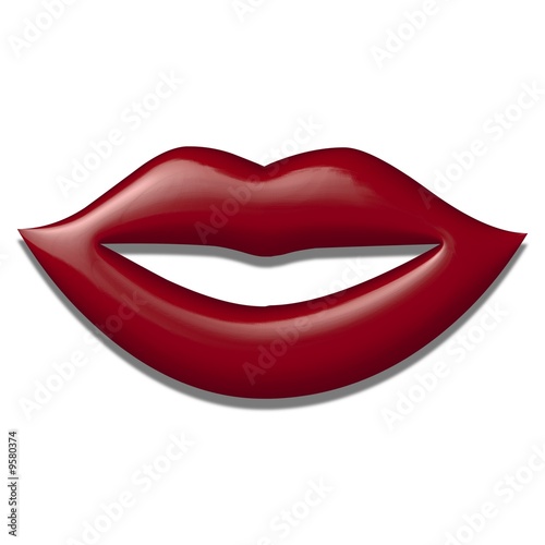 Lèvre rouge