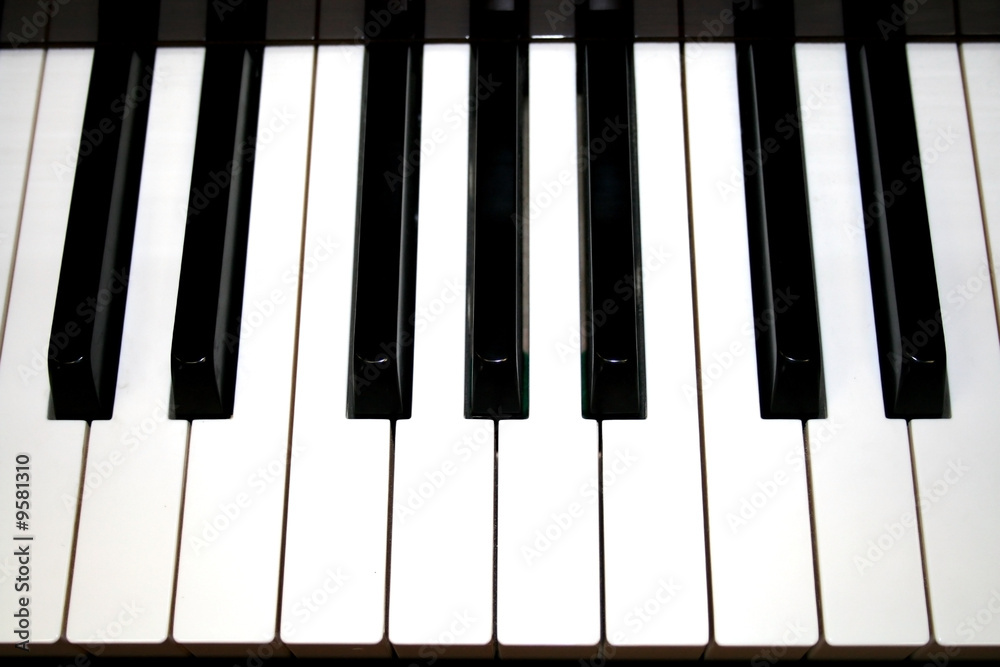 Piano in monochrome Piano in monochrome