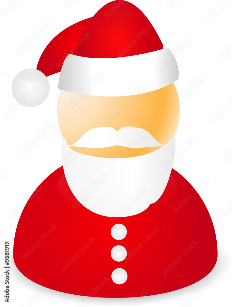Santa Claus Avatar Icon Santa Claus Avatar Icon