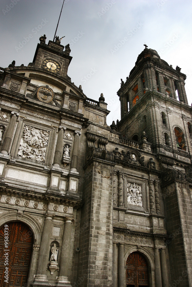 Cathedral Mexico City Zocalo