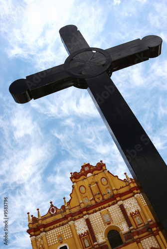Photography Cathedral of San Cristobal de las Casas in San Cristobal