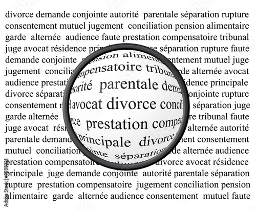 Gros plan sur le divorce
