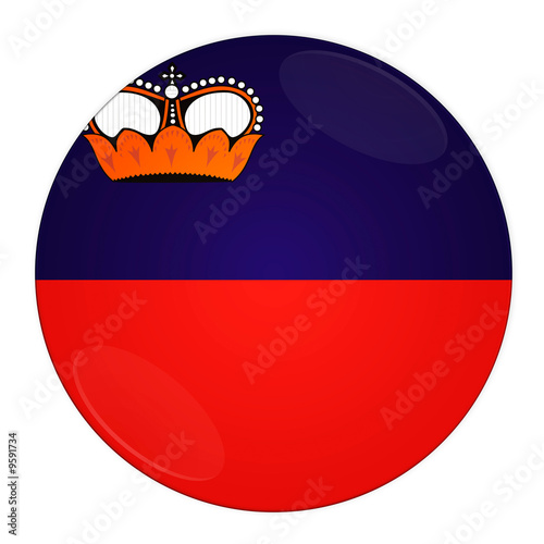 Button with flag from Liech...