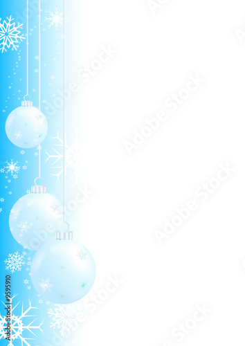 arrière-plan bleu clair de Noël