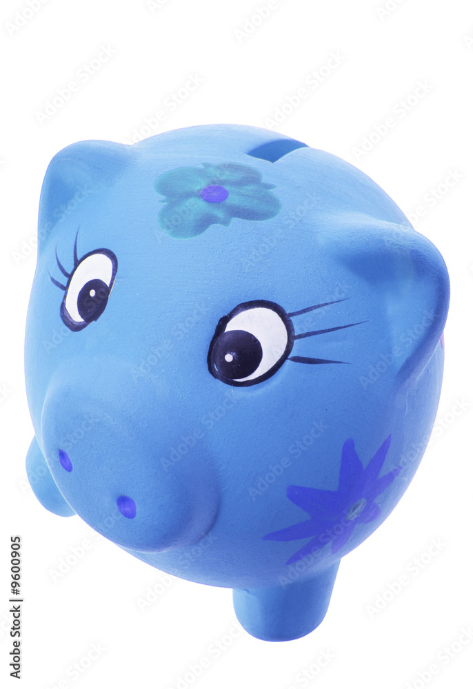 Piggy Bank on Isolated White Background Piggy Bank on Isolated White Background