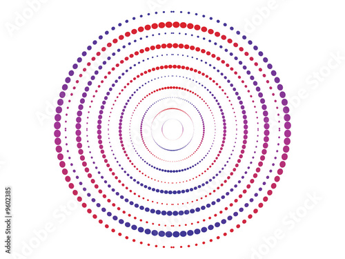 concept dots circles