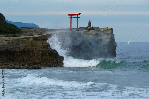 Shirahama beach on Izu peninsula photo