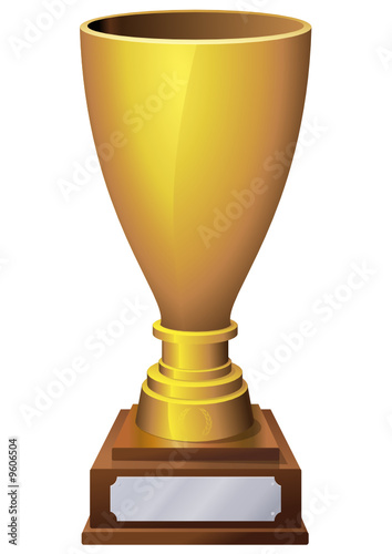 Coupe en or (détouré)