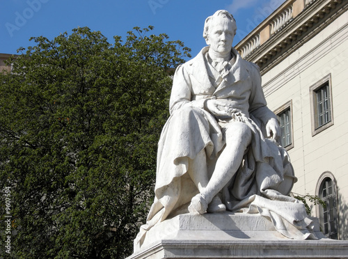 Obraz na płótnie Berlin, Alexander von Humboldt w salonie