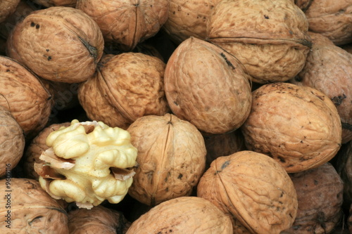 Close up of the walnuts