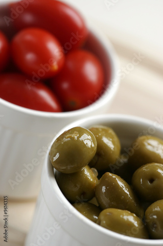 Olive and tomato
