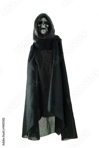 Grim reaper isolated on a white background