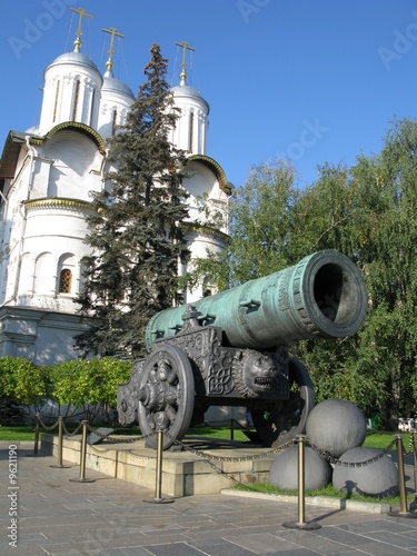 Fotografija King-cannon (Tsar-pushka) in Kremlin. Moscow. Russia