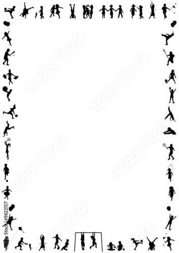 Children Play Border