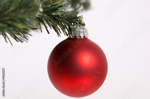 Christmas Red Ball Ornament