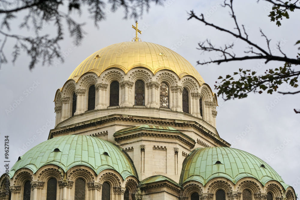Obraz premium Aleksander Nevski - the biggest cathedral in Bulgaria
