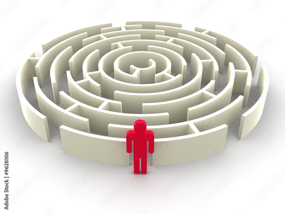 Labyrinth. 3d Labyrinth. 3d
