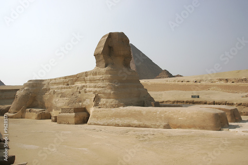 the sphinx at giza  cairo  egypt  africa