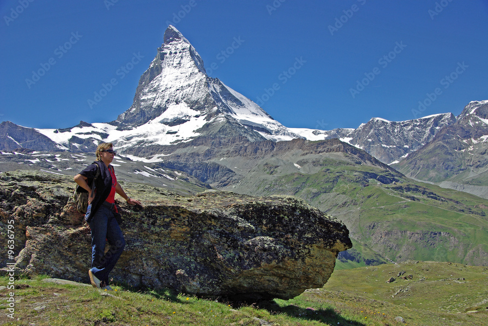 Wandern unterm Matterhorn