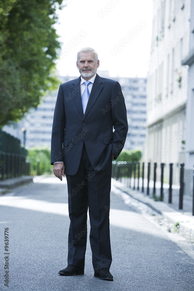 expressive portrait of a handsome senior businessman expressive portrait of a handsome senior businessman