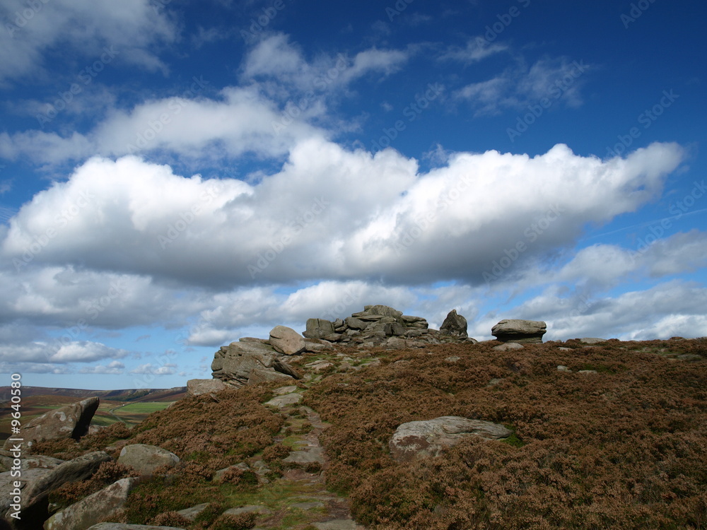 Rocks in Peak District