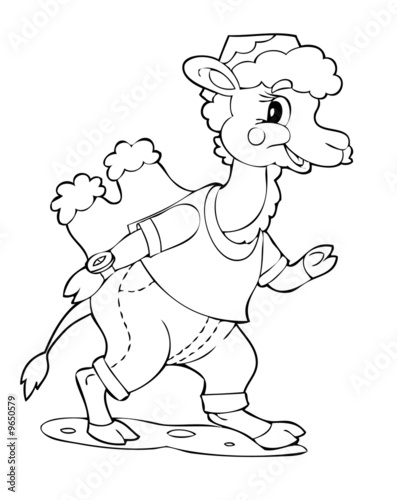 Illustration camel