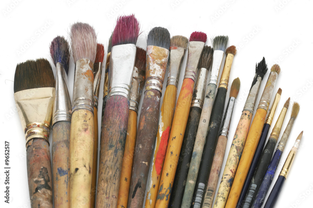 Fototapeta premium artistic brushes