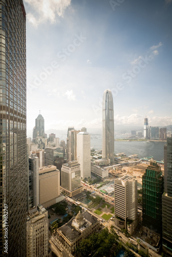 Clear view over business district of HongKong © Stock by Devation