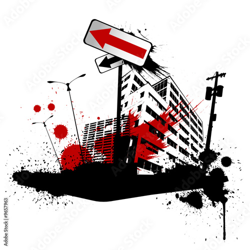 urban city background