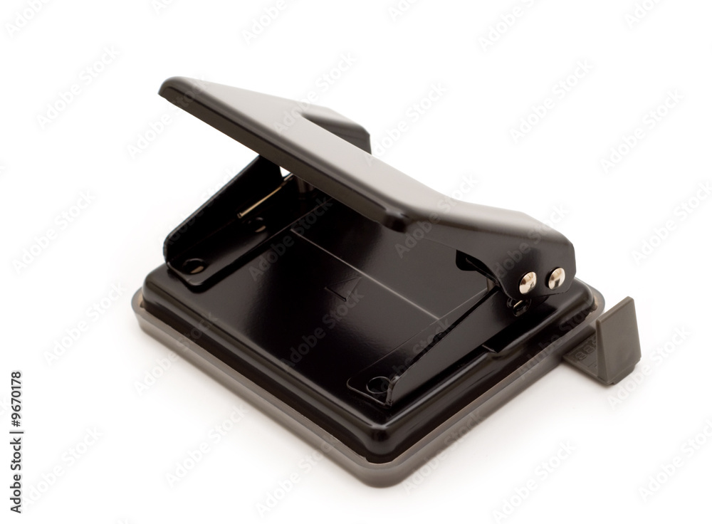 classic puncher on white background classic puncher on white background