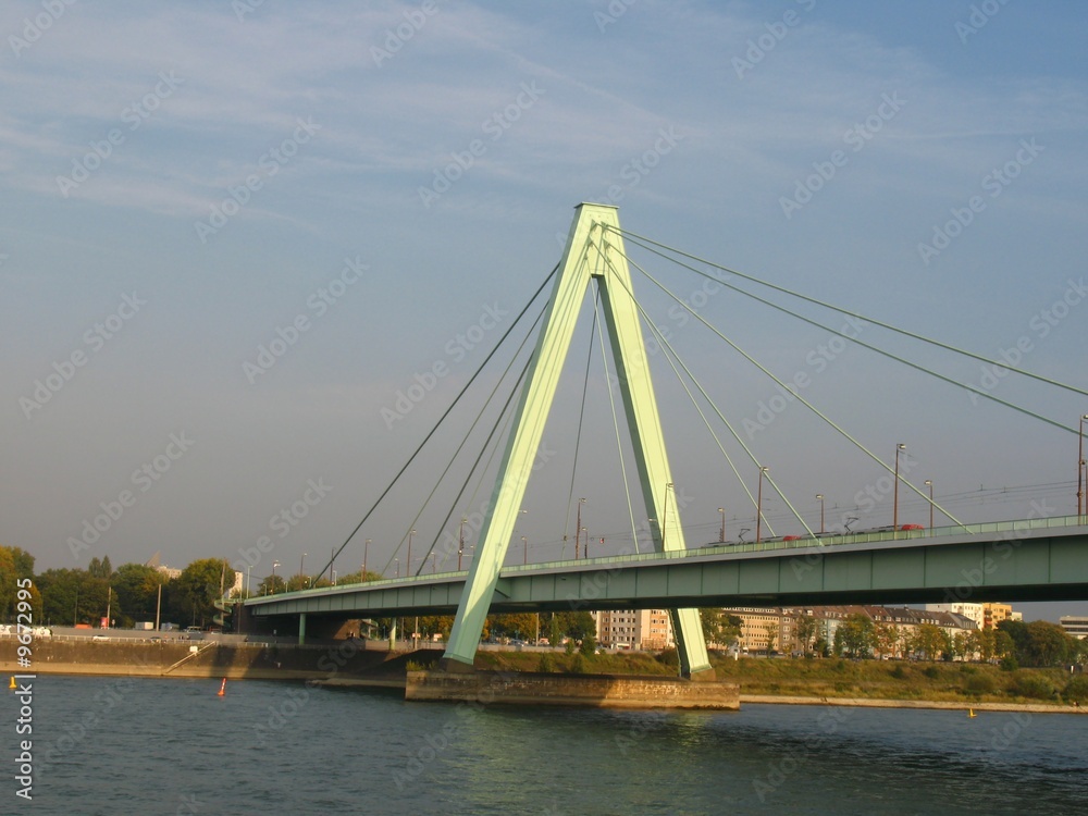 Obraz premium Severinsbrücke in Köln