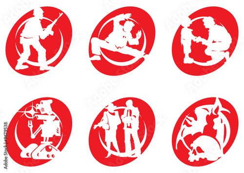 Cinema Silhouettes Icons_23