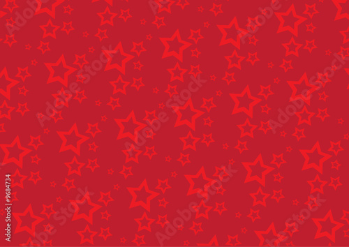 red abstract Christmas Background