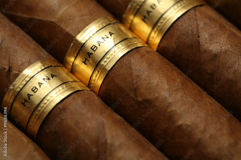 Havana cigars texture