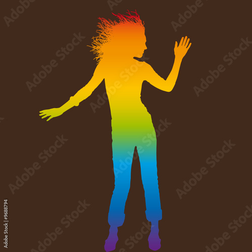 femme qui bouge