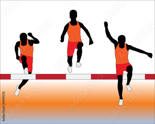 Steeplechase Vector