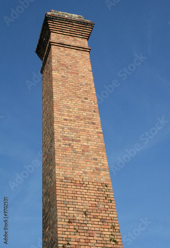 factory chimney.