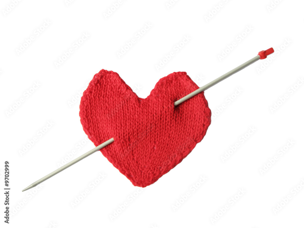 Heart with Eros' arrow Heart with Eros' arrow