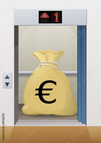 Ascenseur et charges en euro