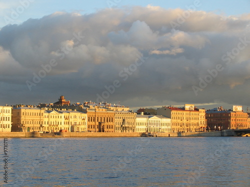 Quay in St.-Petersburg