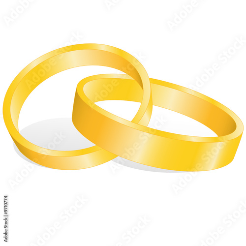 goldene Eheringe