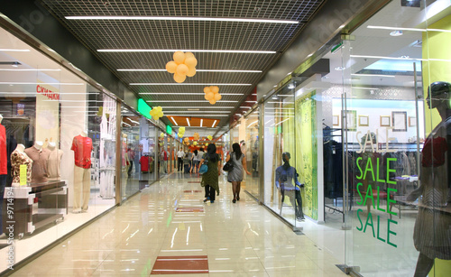 corridor In mall