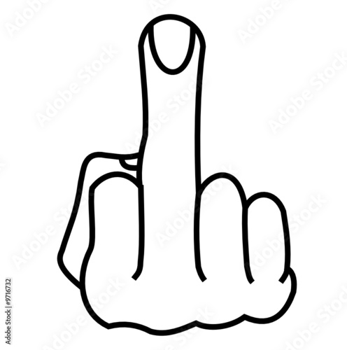 "F*** Off" sign
