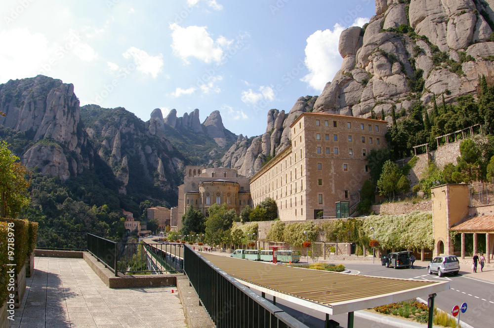 Fototapeta premium Monastero di Montserrat