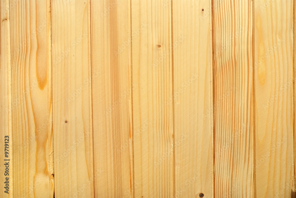 Fototapeta premium Background from raw even smooth wood