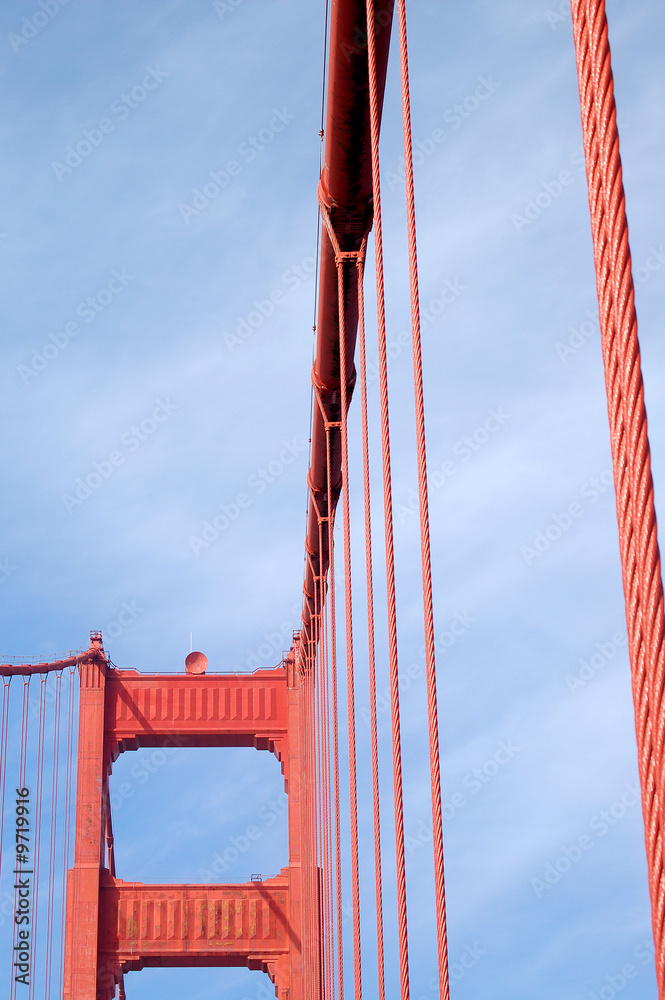 Fototapeta premium Cięcie Golden Gate