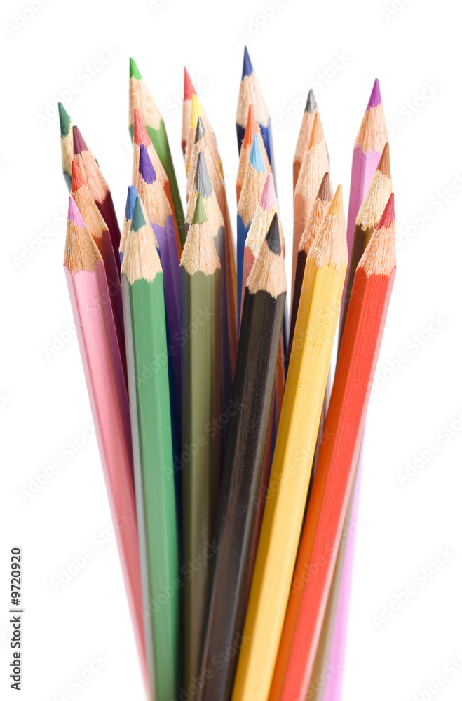 Fototapeta premium color pencils