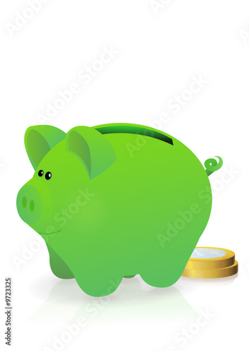 Épargne verte (reflet)