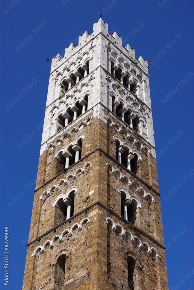 Fototapeta Lucca, Cattedrale di San MArtino: Il Campanile 2