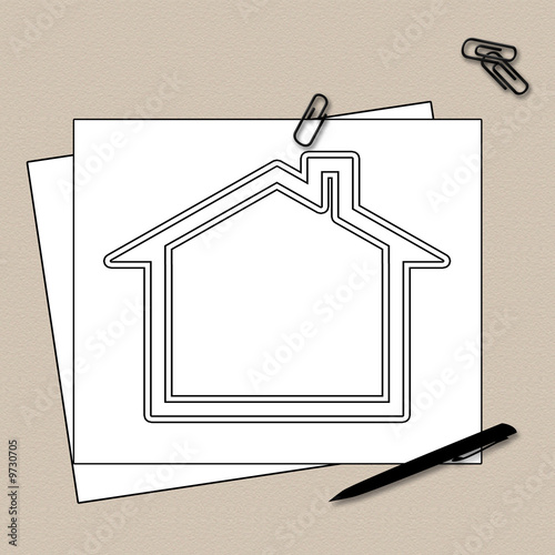 Dessin de maison